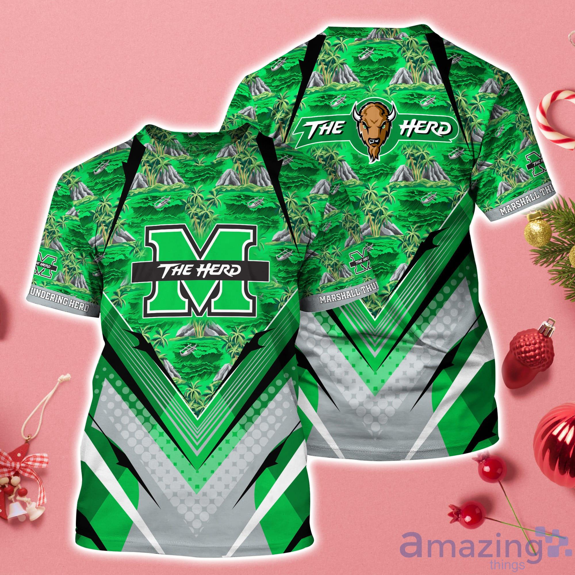 Marshall Thundering Herd Sport Team 3D T-Shirt For Fans Product Photo 1 Marshall Thundering Herd Sport Team 3D T-Shirt For Fans Product Photo 1