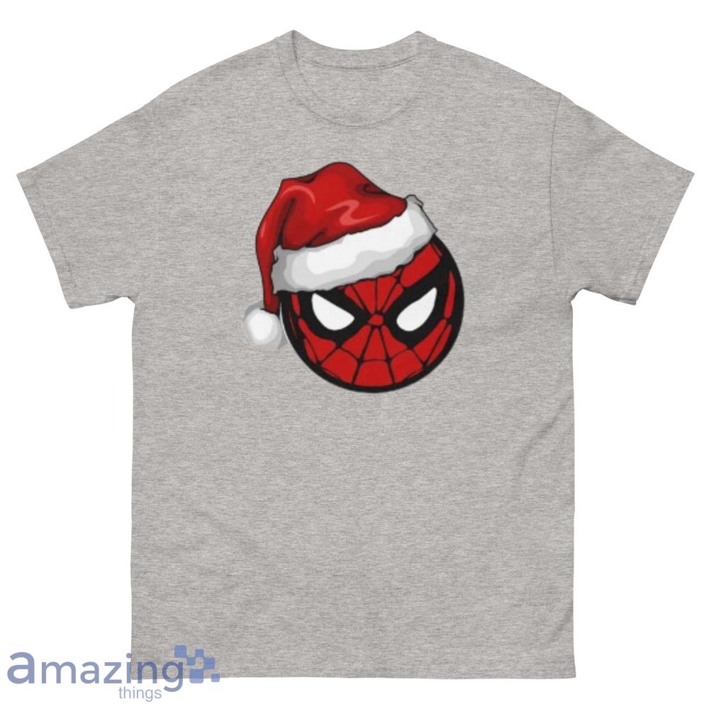 Marvel Christmas Spider-Man Santa Hat Christmas Shirt - 500 Men’s Classic Tee Gildan