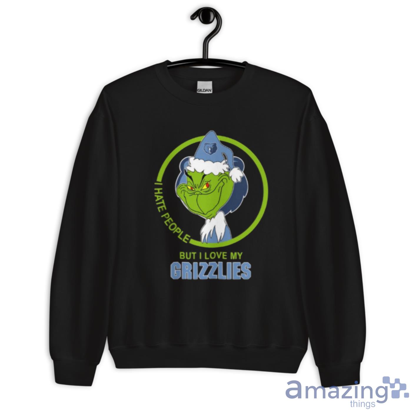 Memphis Grizzlies NBA Christmas Grinch I Hate People But I Love My Favorite  Basketball Team Shirt