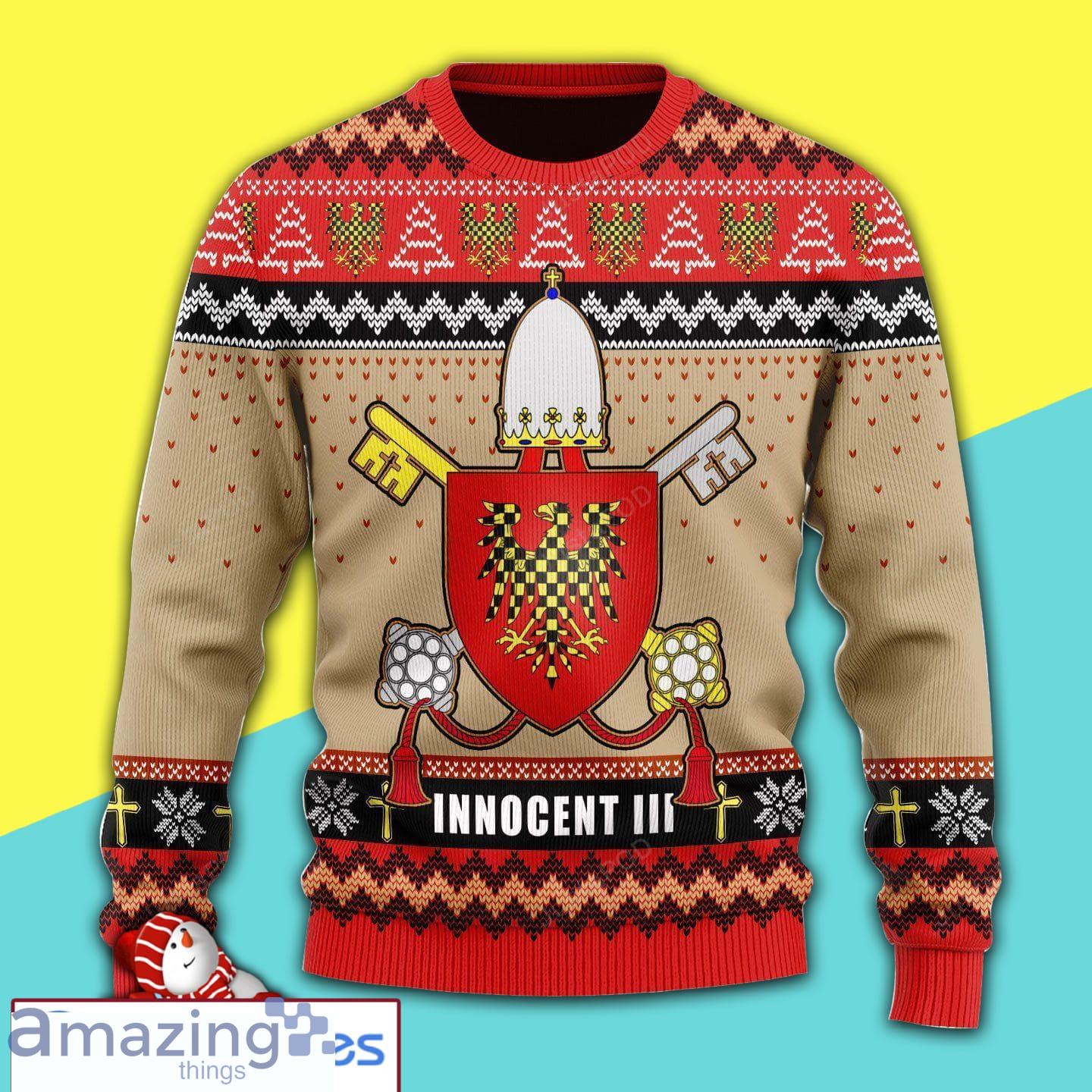 Merry Christmas Gearhomies Full Print Ugly Christmas Sweater Product Photo 1