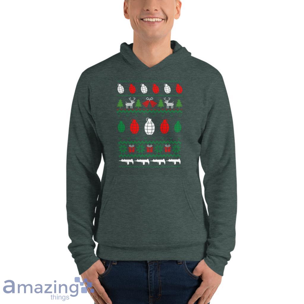 Merry ChristmasTactical Sweatshirt image Merry ChristmasTactical Sweatshirt - Unisex Fleece Pullover Hoodie-1