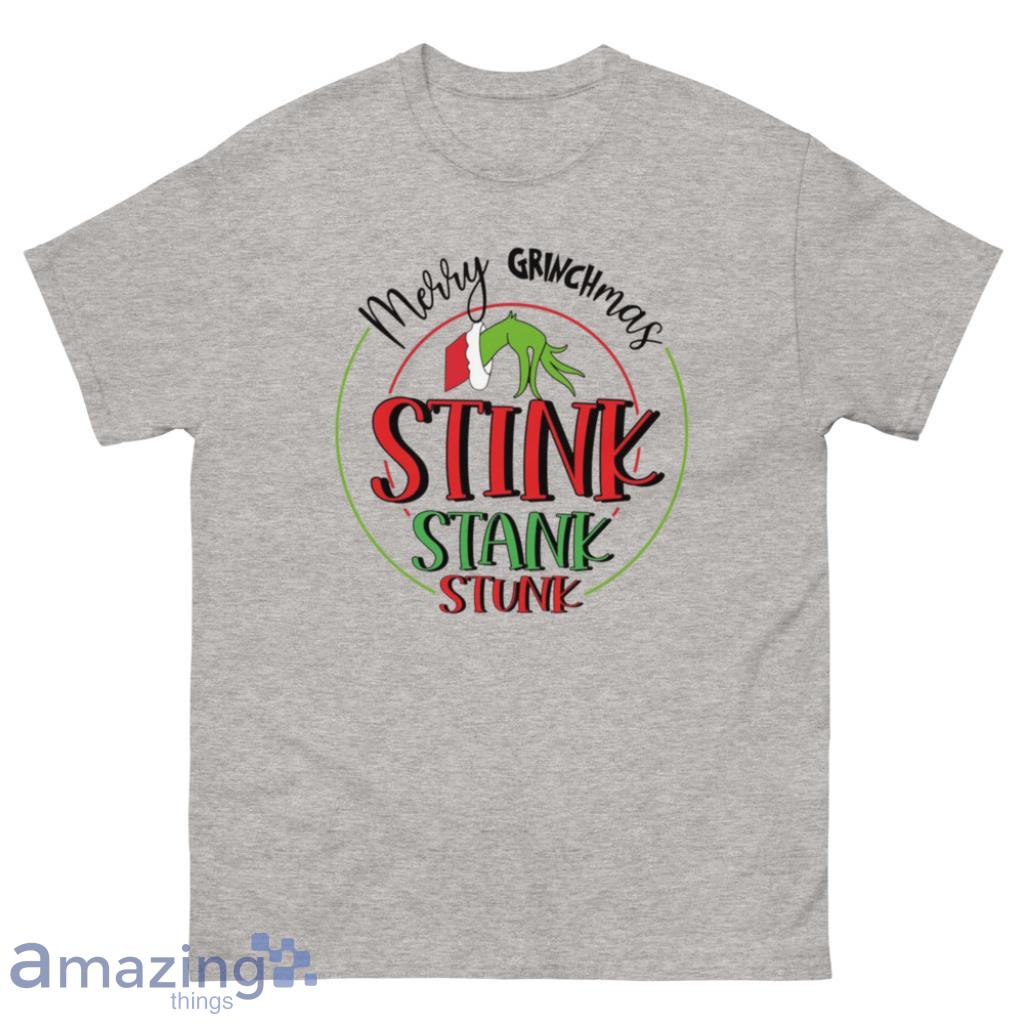 Merry Grinchtmas Stink Stank Stunk Christmas Shirt - 500 Men’s Classic Tee Gildan