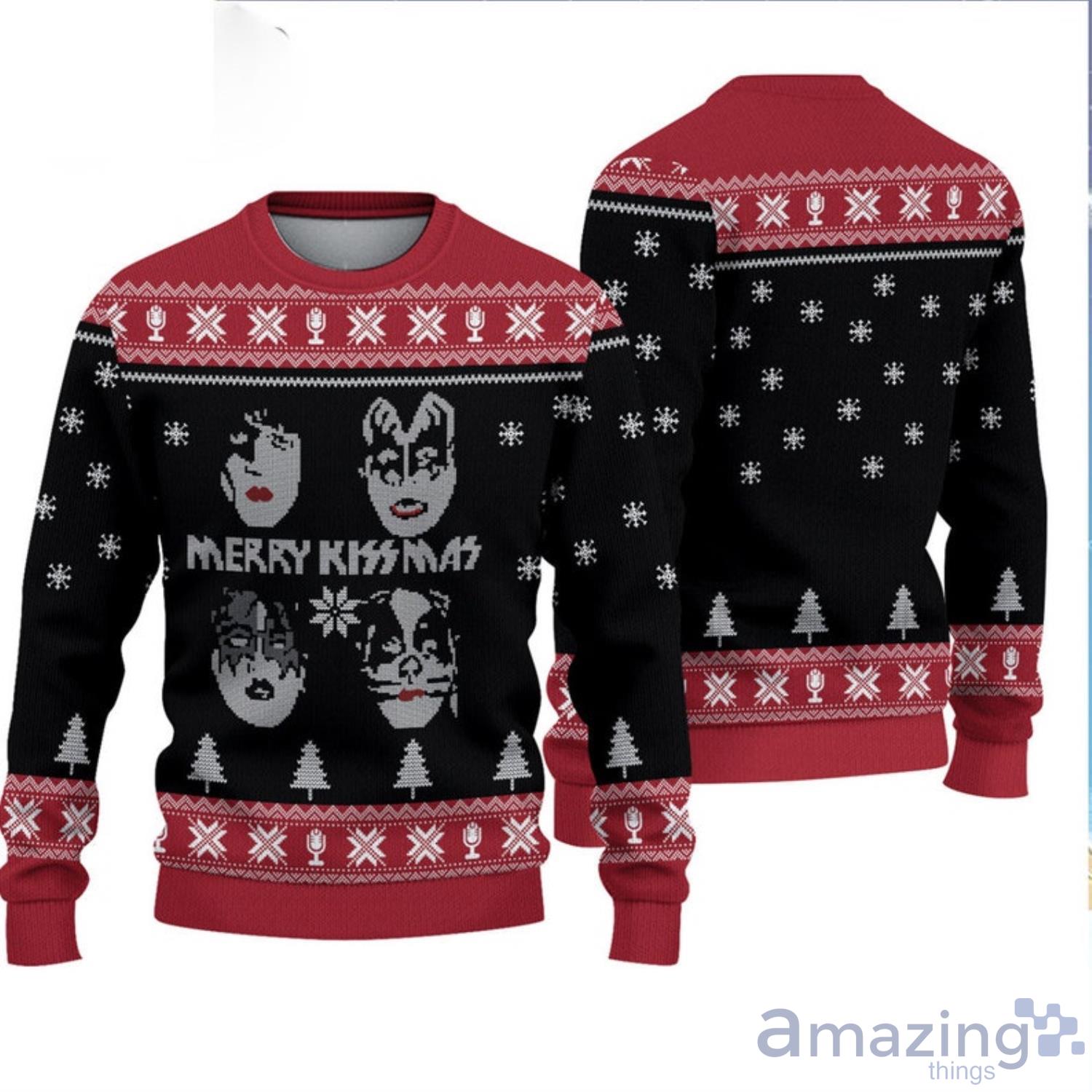 Merry Kissmas Ugly Sweater Product Photo 1 Merry Kissmas Ugly Sweater Product Photo 1