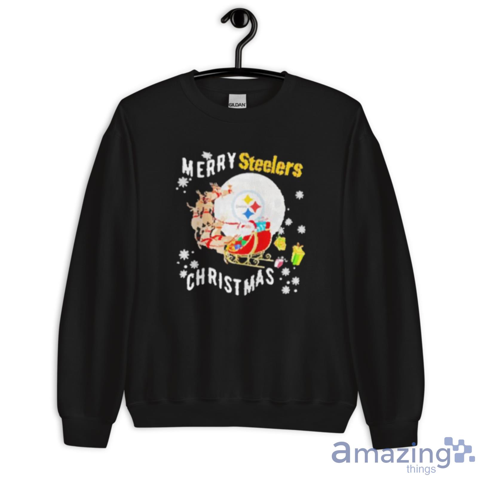 Christmas Gift For NFL Fans Pittsburgh Steelers Santa Claus