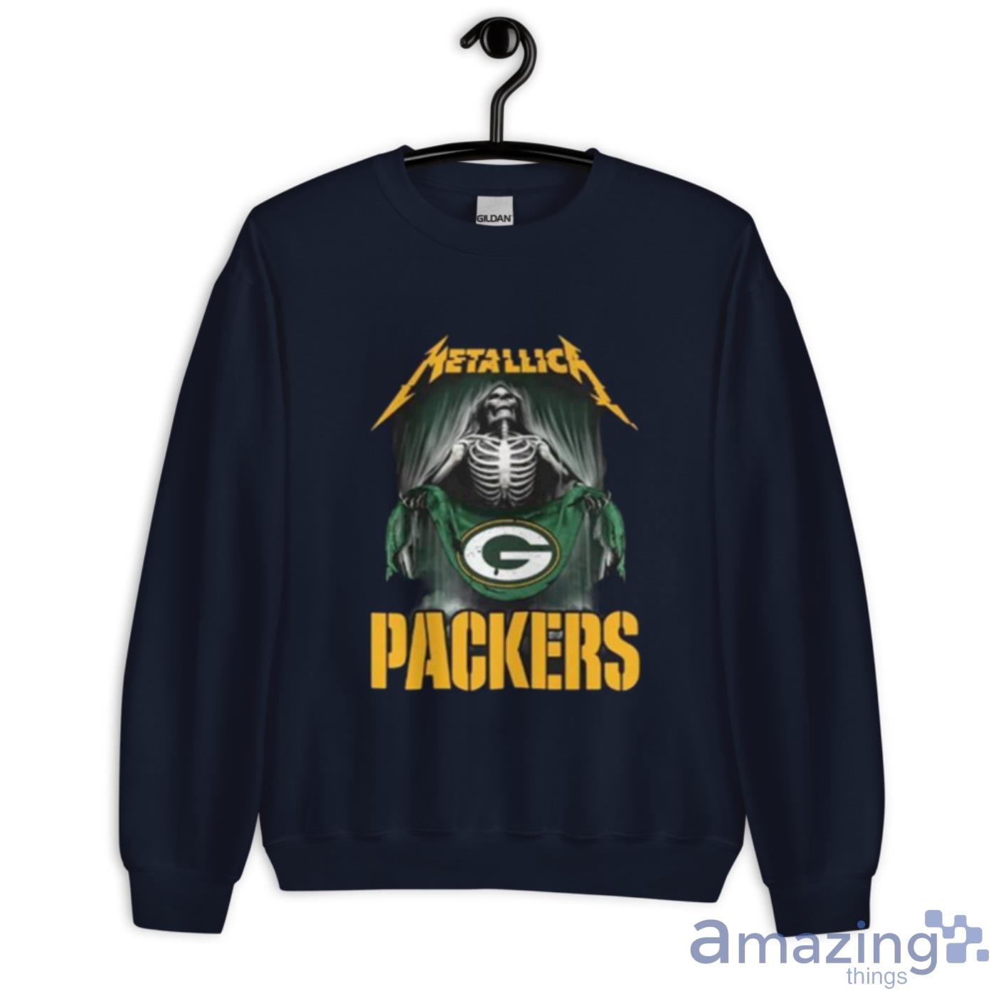 Metallica Green Bay Packers Shirt In 2022
