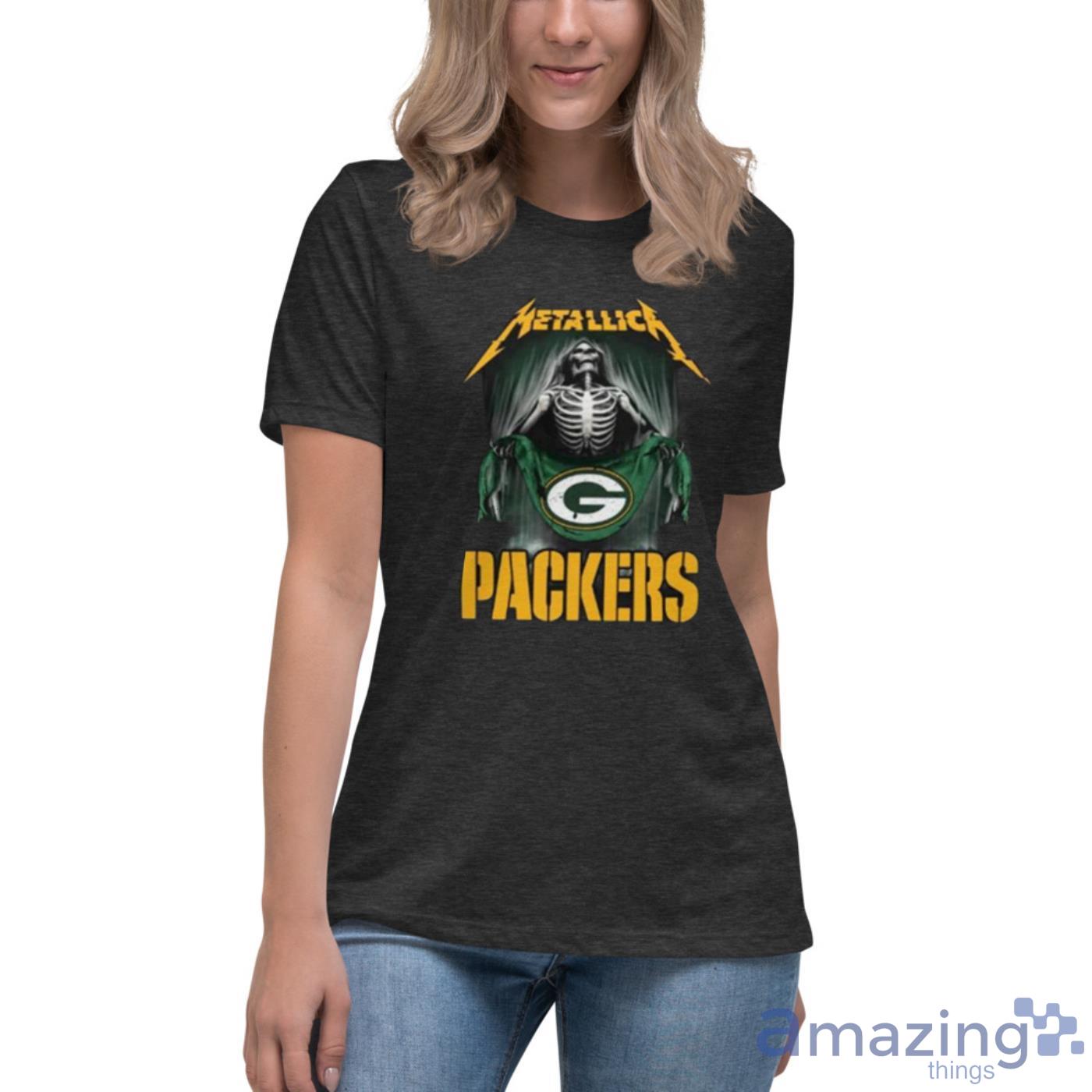 Metallica Wings Green Bay Packers Shirt - High-Quality Printed Brand