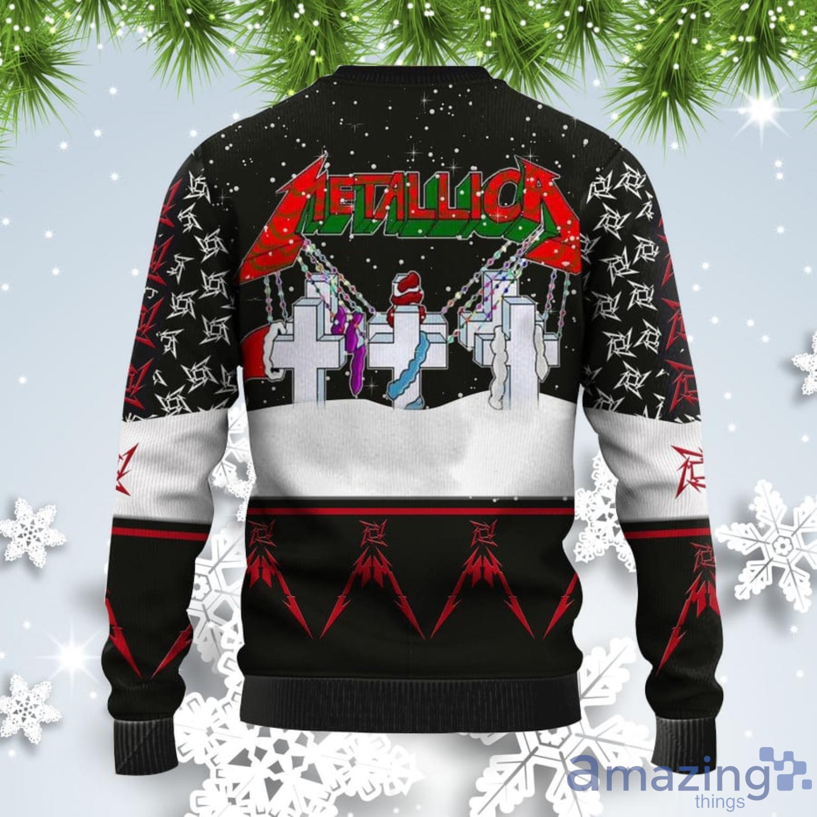 Sturen Stoffig gebroken Metallica Merry Christmas Ugly Christmas Sweater