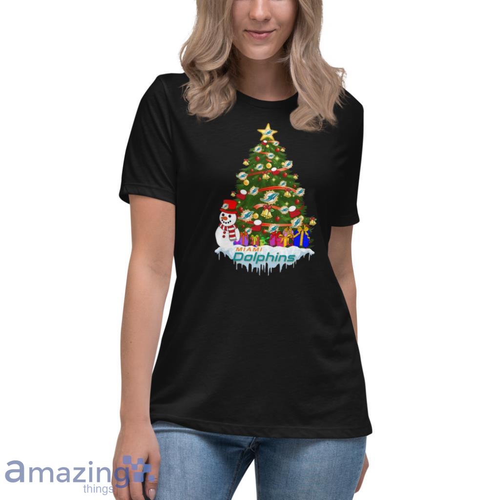 Miami Dolphins Merry Christmas NFL Football Sports T Shirt - Limotees