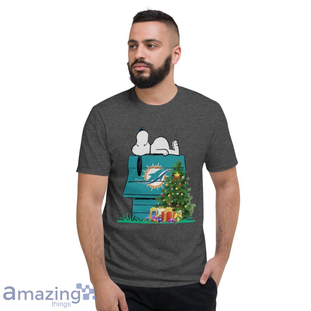 Christmas Snoopy Miami Dolphins Shirt