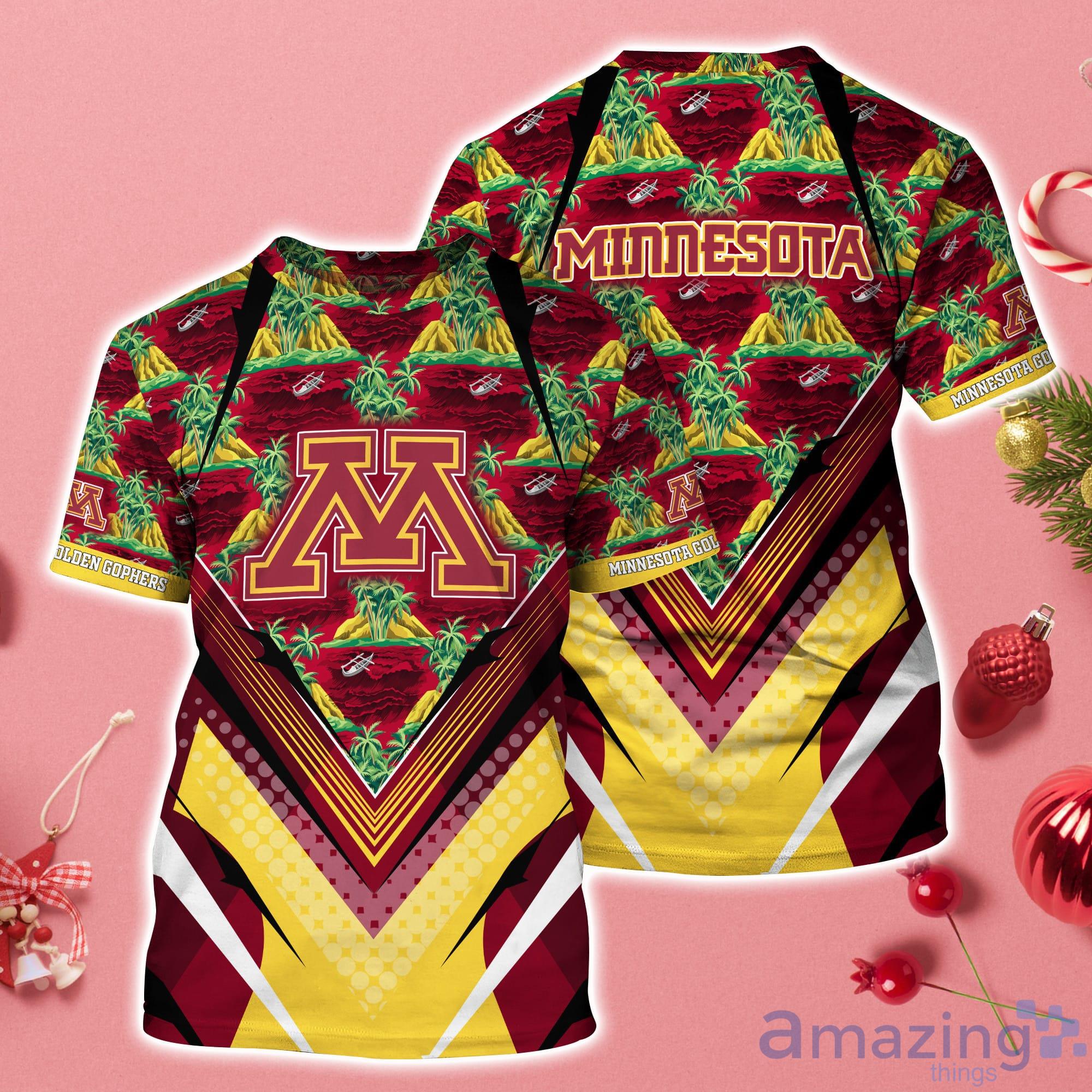 Minnesota Golden Gophers Sport Team 3D T-Shirt For Fans Product Photo 1