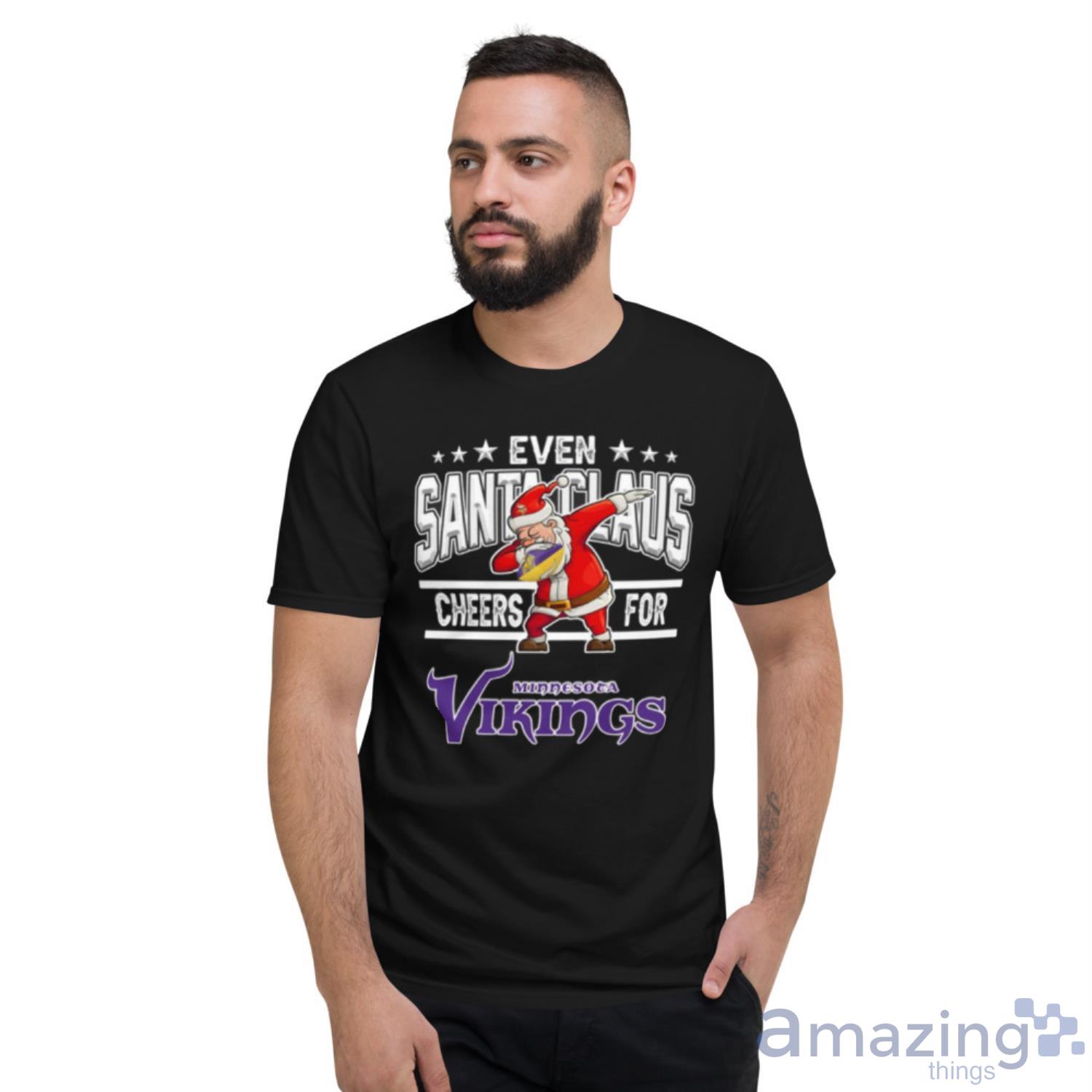 Minnesota Vikings NFL Santa Claus Christmas Shirt