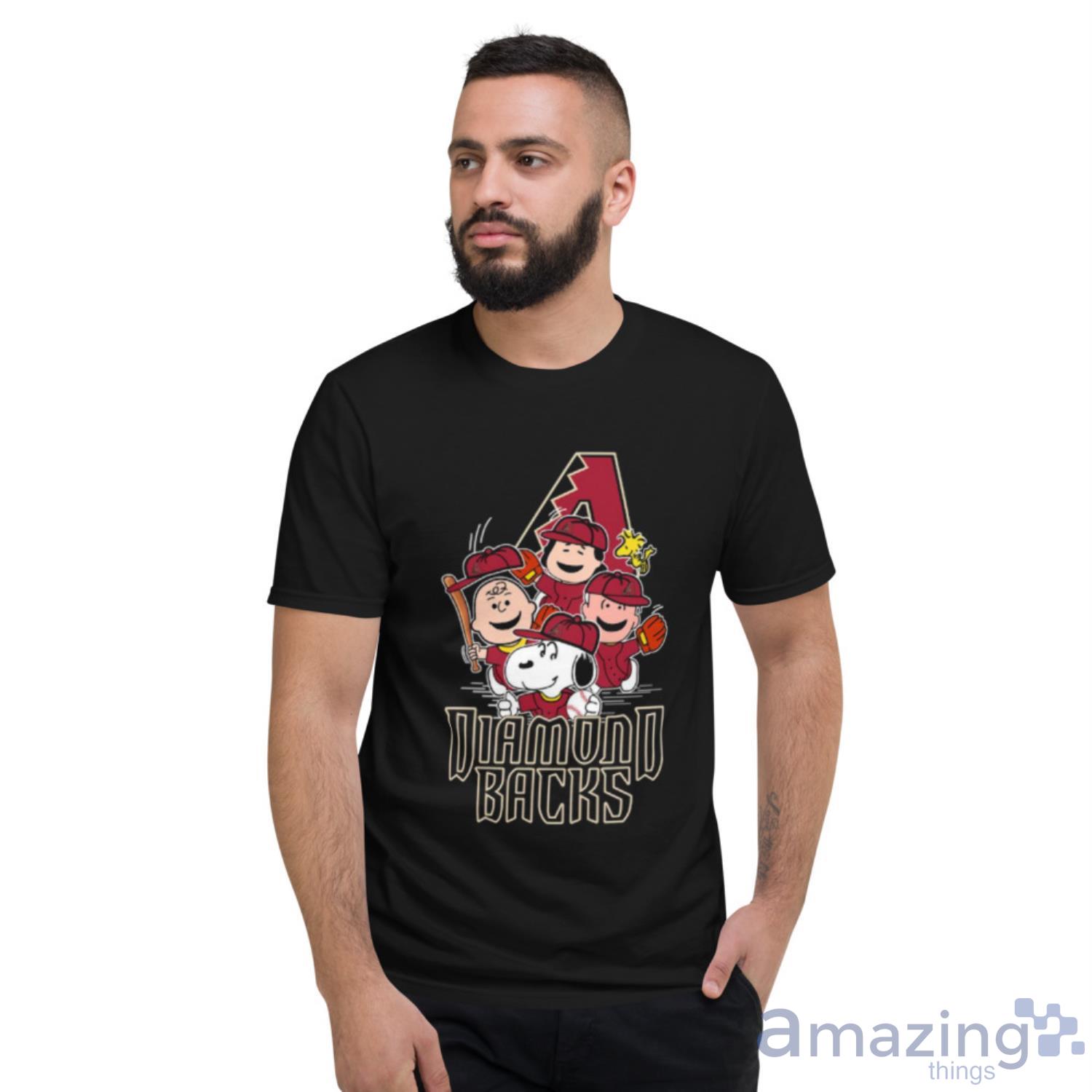 MLB St.Louis Cardinals Snoopy Woodstock The Peanuts Movie Baseball T Shirt  V-Neck T-Shirt