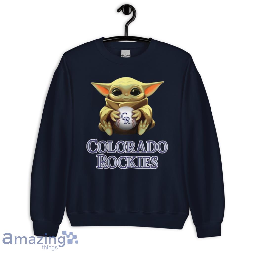 Colorado Rockies Baby Yoda shirt, hoodie, sweater and v-neck t-shirt