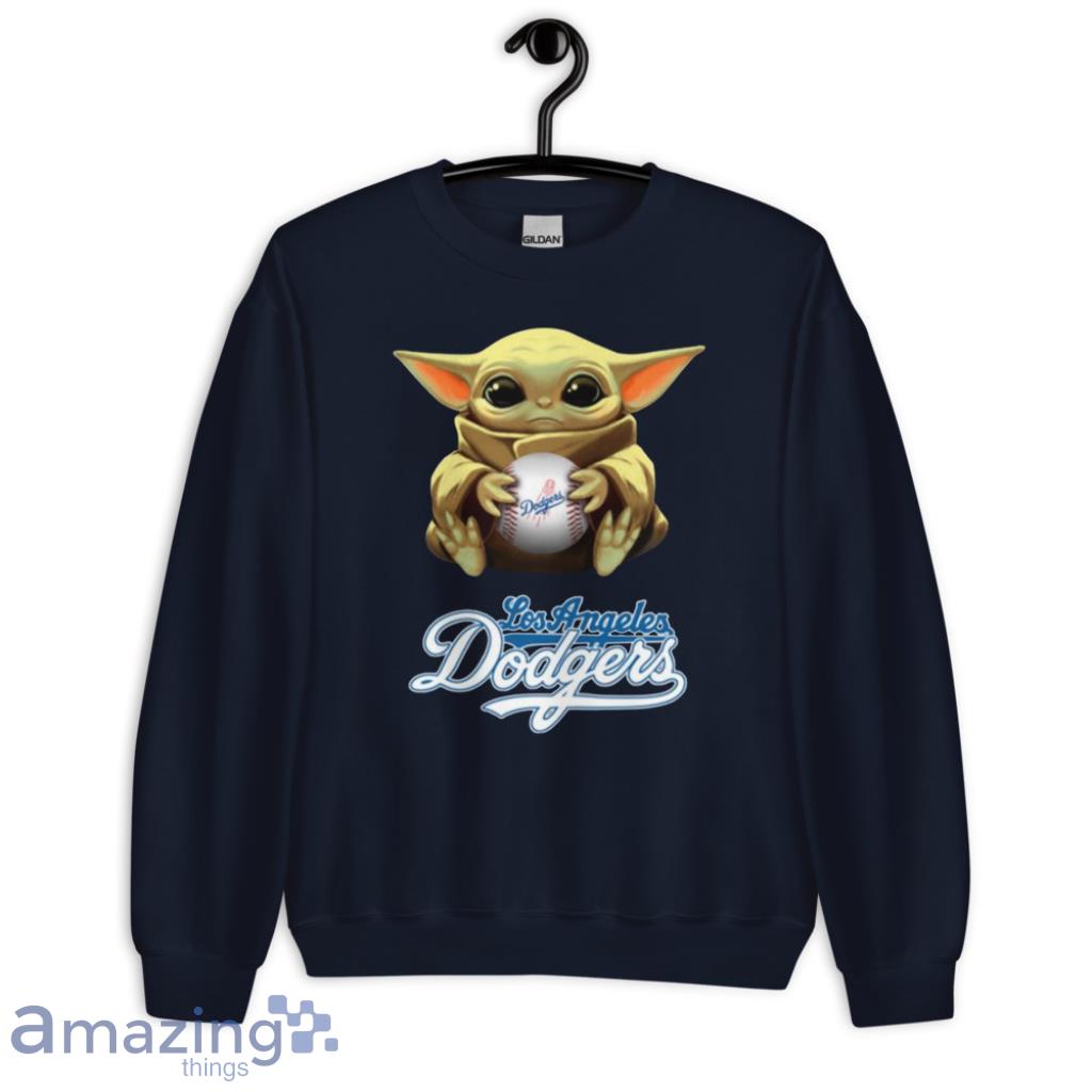 Los Angeles Dodgers Stitched Baseball 3/4 Royal Blue Sleeve Raglan 12M