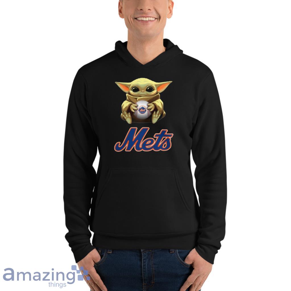 New York Mets MLB Baseball Star Wars Yoda And Mandalorian This Is The Way T- Shirt