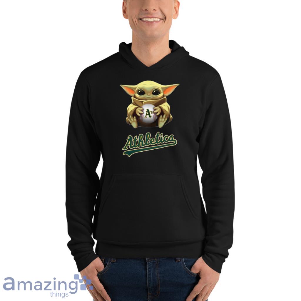 MLB Baseball Oakland Athletics Star Wars Baby Yoda T Shirt