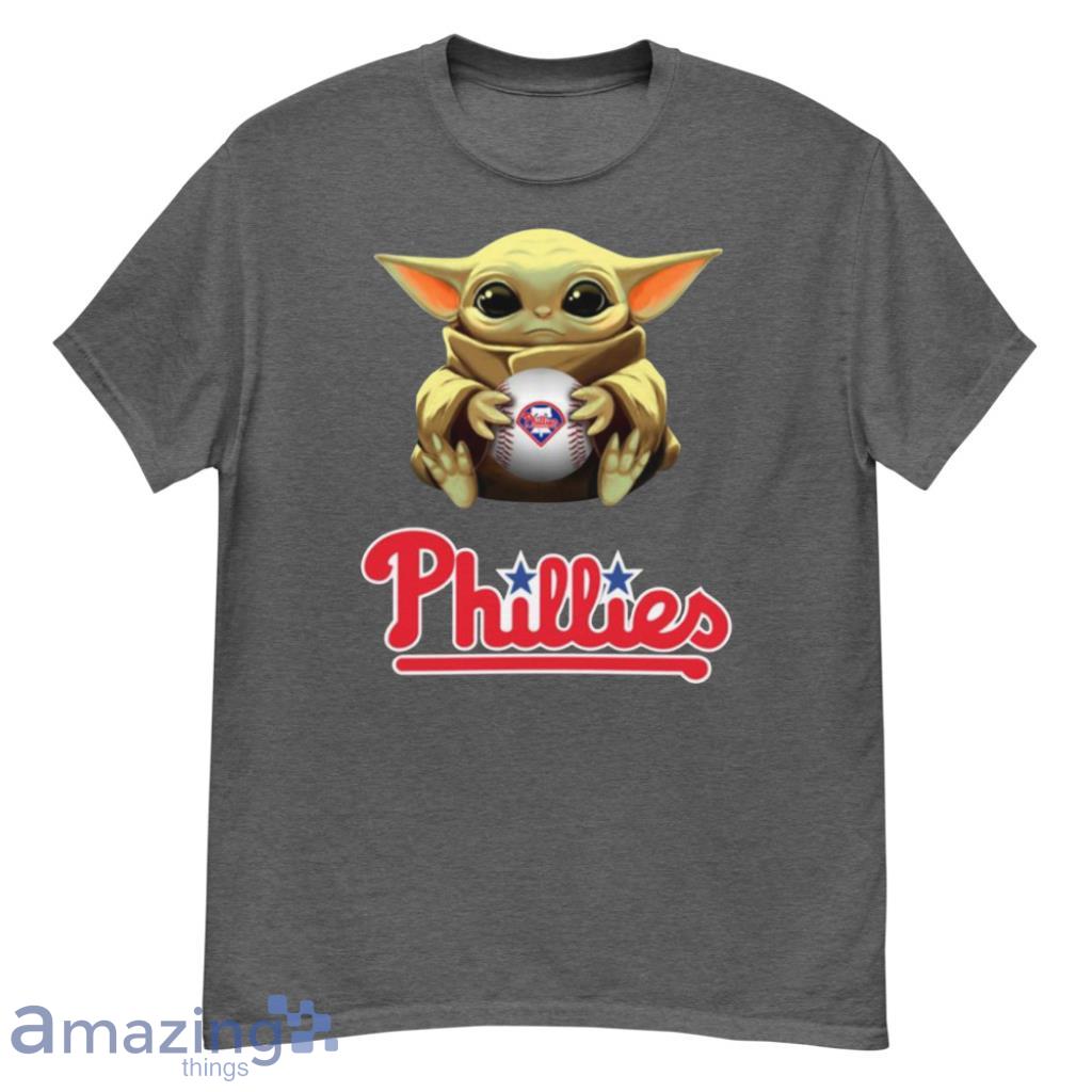 MLB Baseball Philadelphia Phillies Star Wars Baby Yoda Shirt Shirt