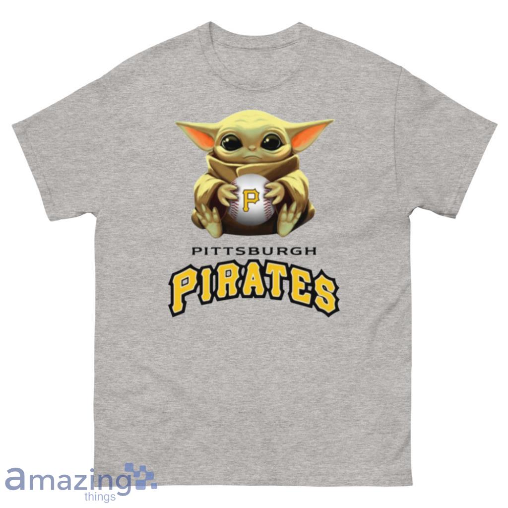 MLB Baseball Pittsburgh Pirates Star Wars Baby Yoda T Shirt