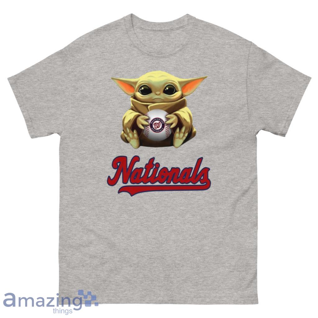 MLB Baseball Washington Nationals Star Wars Baby Yoda Shirt