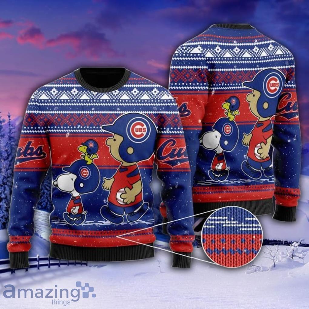 Snoopy The Peanuts Chicago Cubs Christmas sweaters, hoodie