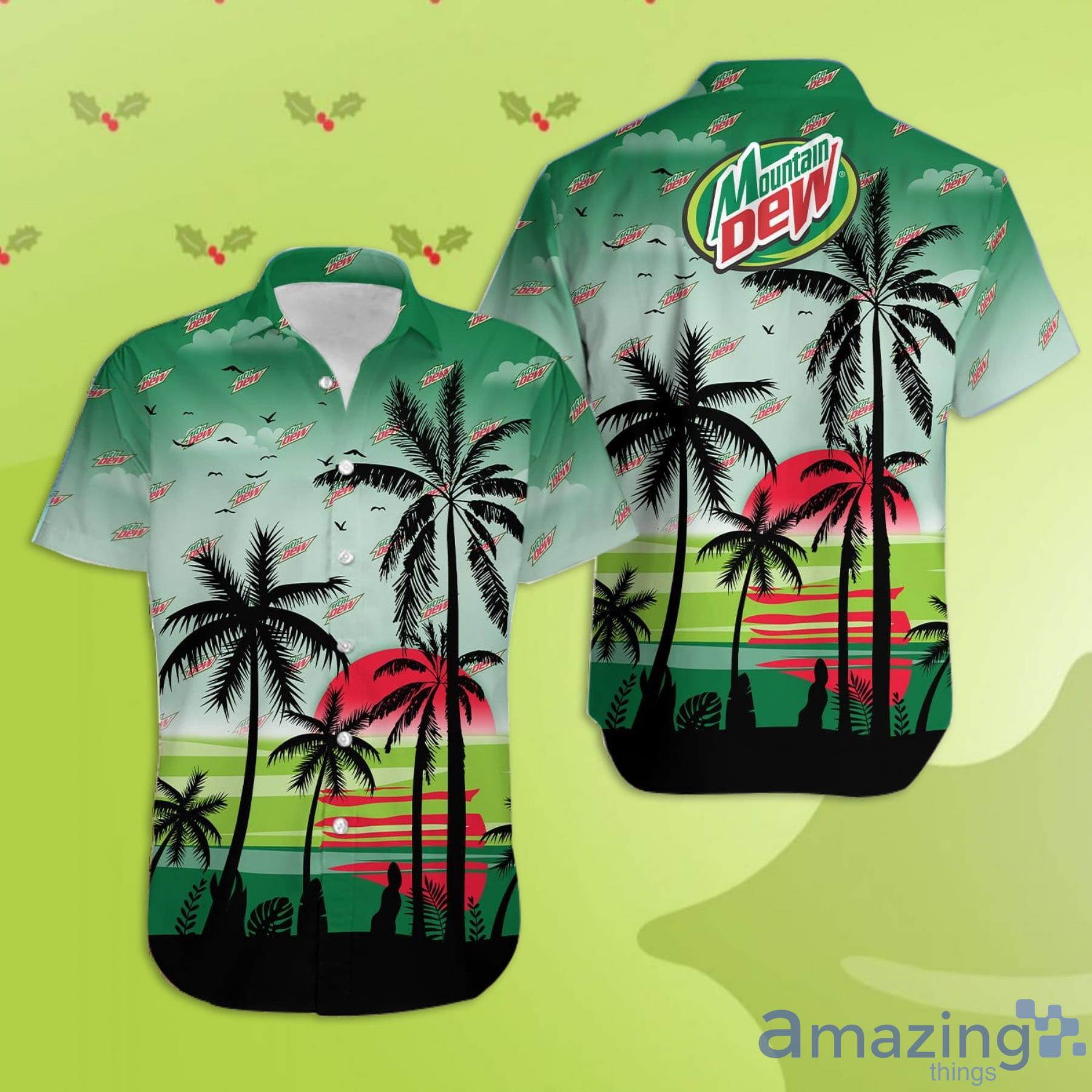Mountain Dew Hawaiian Shirt For Fans Product Photo 1