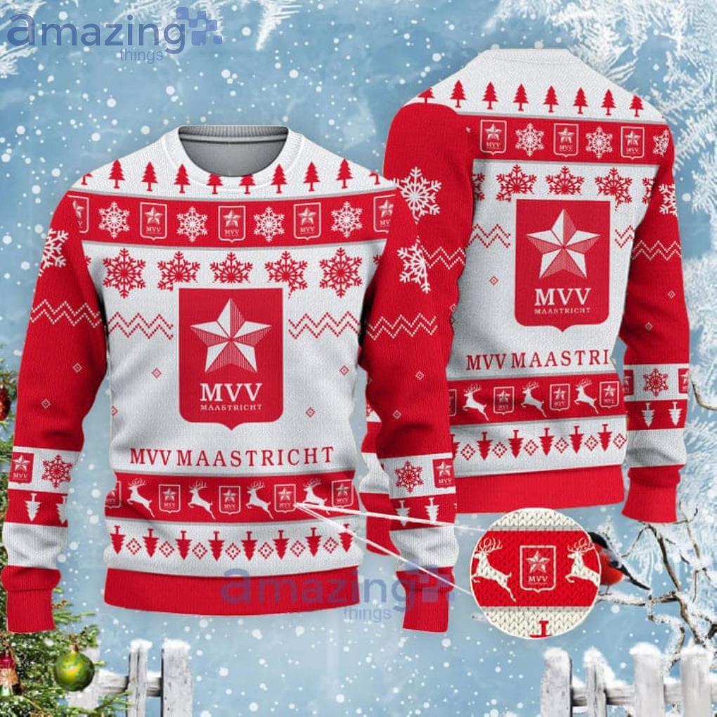 MVV Maastricht Christmas Gift Ugly Christmas Sweater For Men And Women Product Photo 1