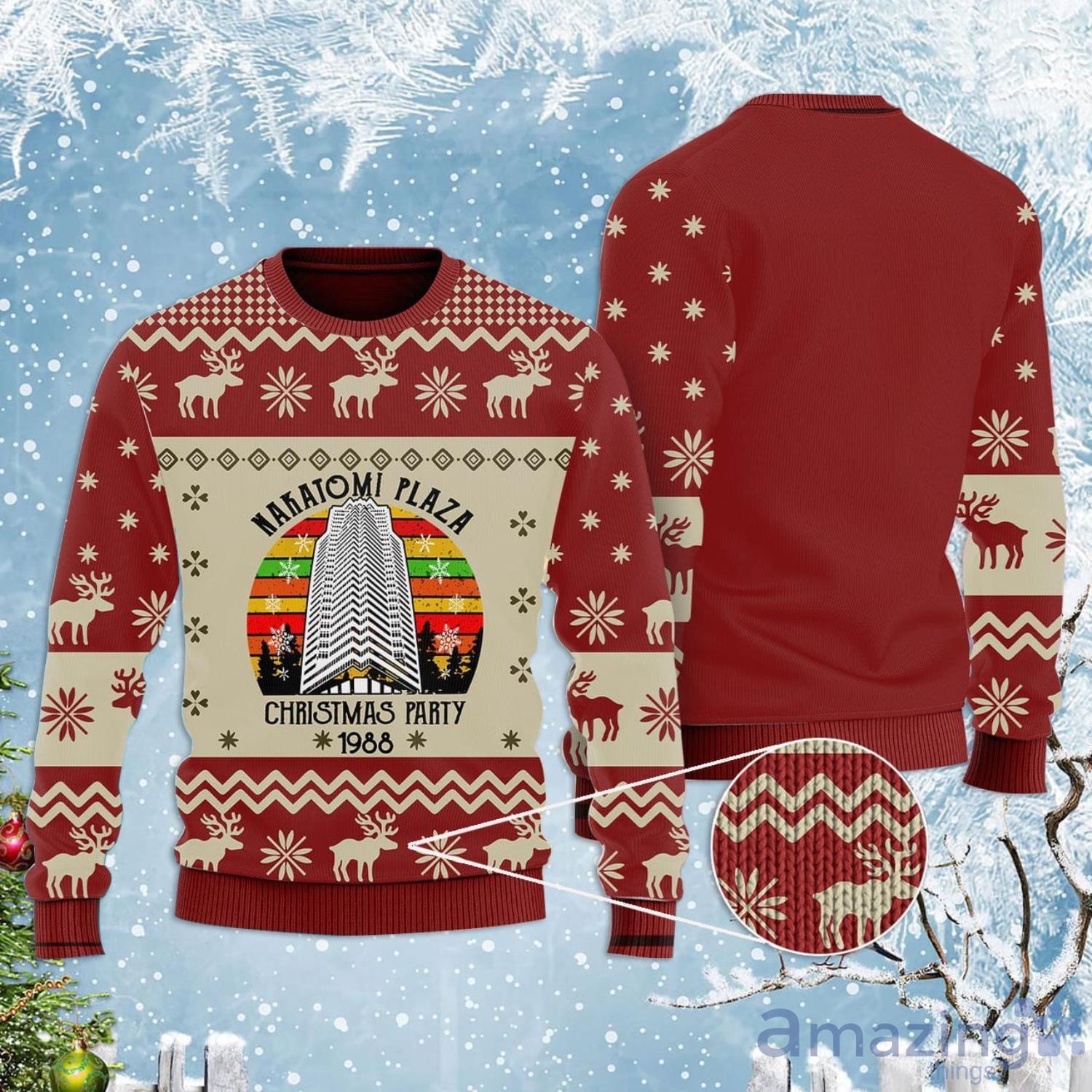 Nakatomi Plaza Christmas Gift Ugly Christmas Sweater Product Photo 1