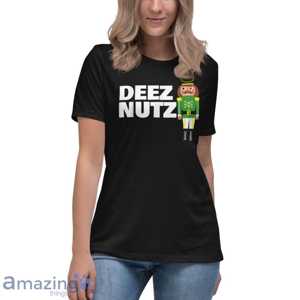 Navidad Deez Nuts Christmas Sweatshirt image Navidad Deez Nuts Christmas Sweatshirt - Womens Relaxed Short Sleeve Jersey Tee