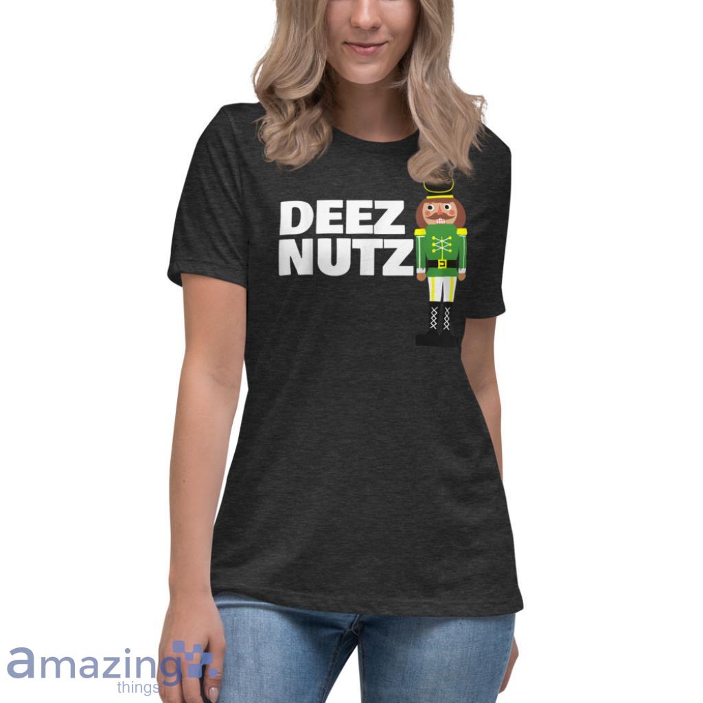 Navidad Deez Nuts Christmas Sweatshirt image Navidad Deez Nuts Christmas Sweatshirt - Womens Relaxed Short Sleeve Jersey Tee-1