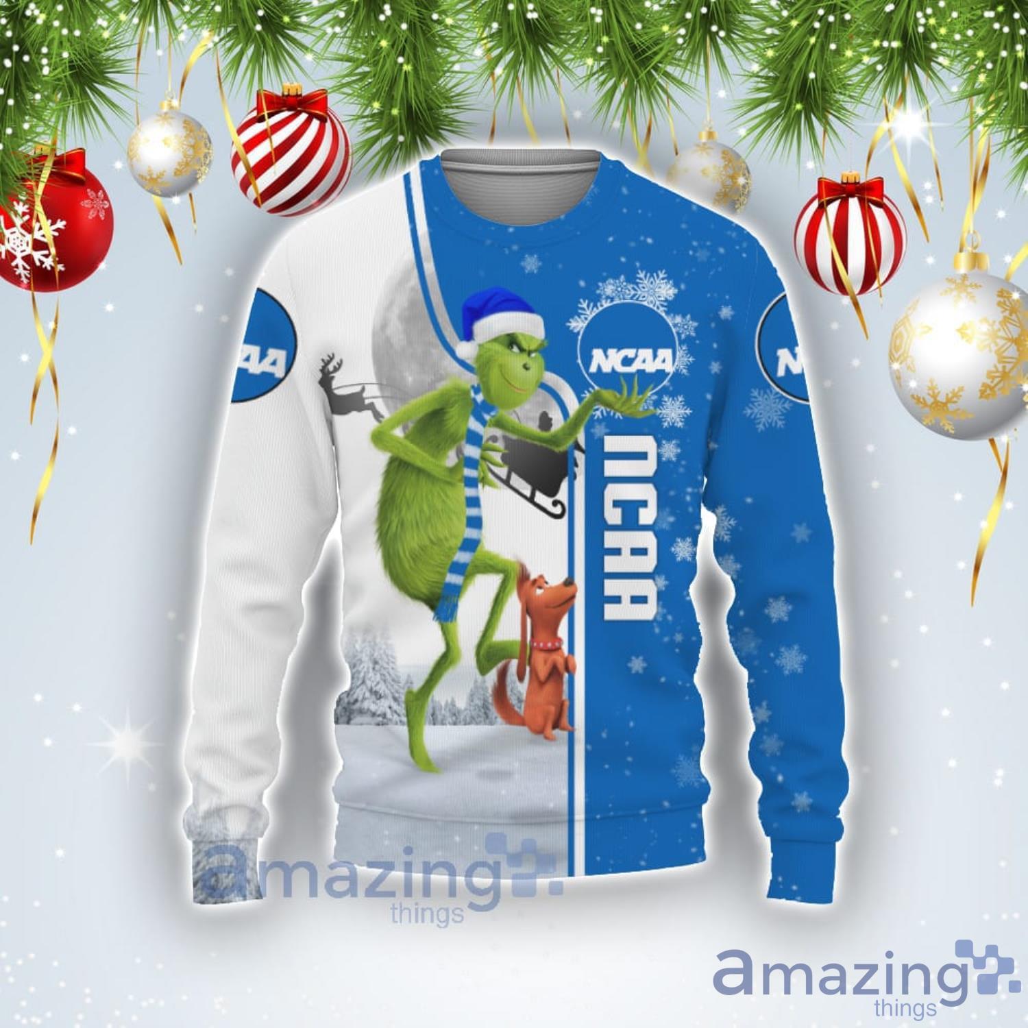 NCCAFunny Grinch Ugly Christmas Sweater Product Photo 1