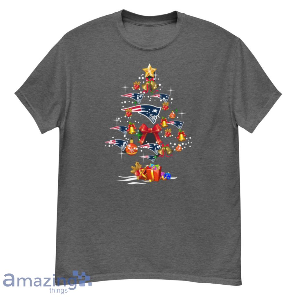 New England Patriots Christmas Tree Shirt - G500 Men’s Classic T-Shirt-1