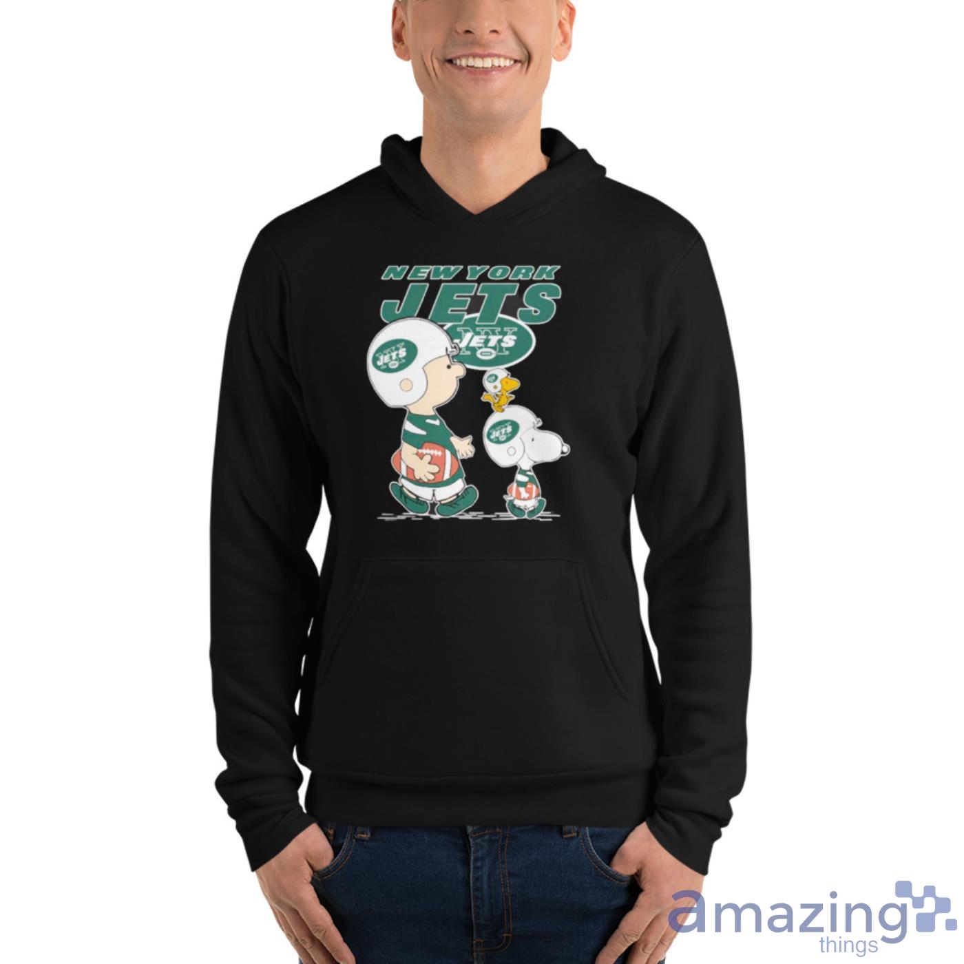 New York Jets Peanuts Snoopy Charlie Brown Ugly Sweater