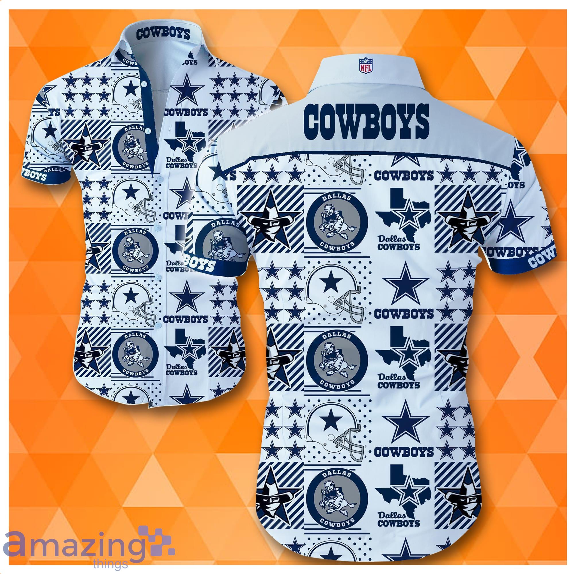 Nfl Dallas Cowboys All Over Print Hawaiian Shirt Product Photo 1