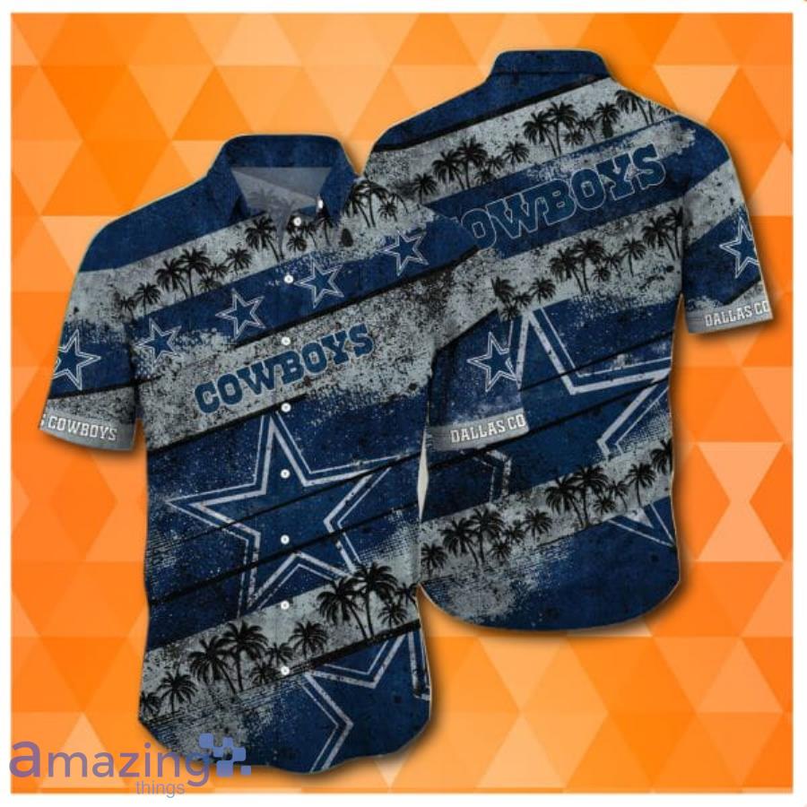 Dallas Cowboys NFL Personalized Dirty Grunge Style Short Sleeves Hawaiian  Shirt