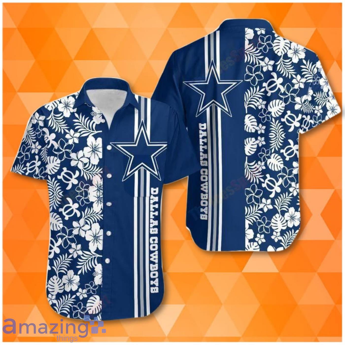 Nfl Dallas Cowboys Habicus And Turtle Hawaiian Shirt For Summer Holiday Product Photo 1