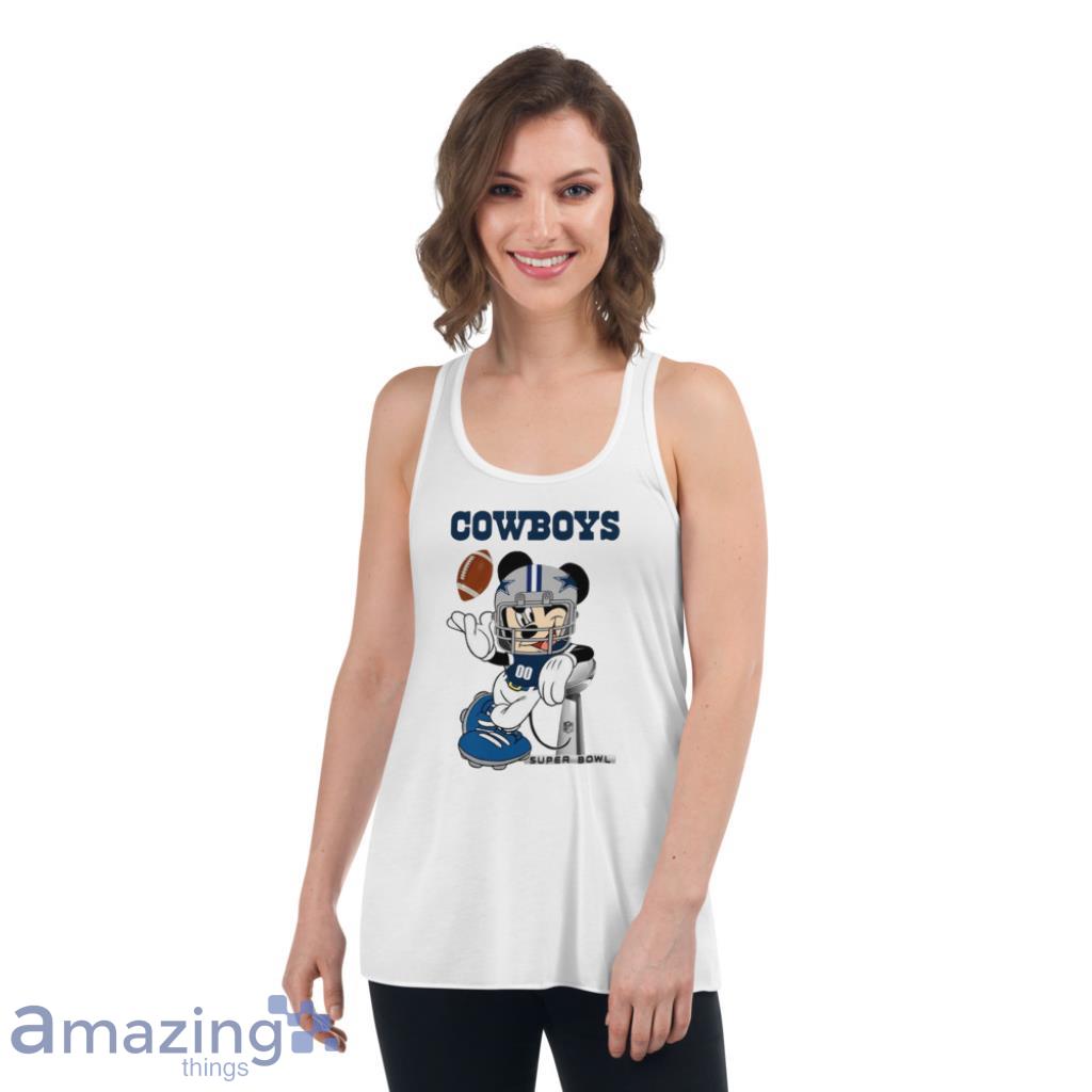 Dallas Cowboys NFL Football Mickey Rock Hand Disney T Shirt - Banantees