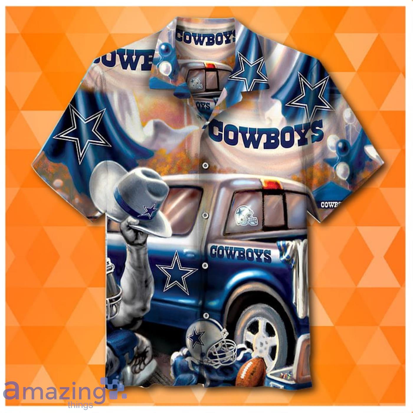 Nfl Dallas Cowboys Short Sleeve Hawaiian Shirt For Fans Product Photo 1