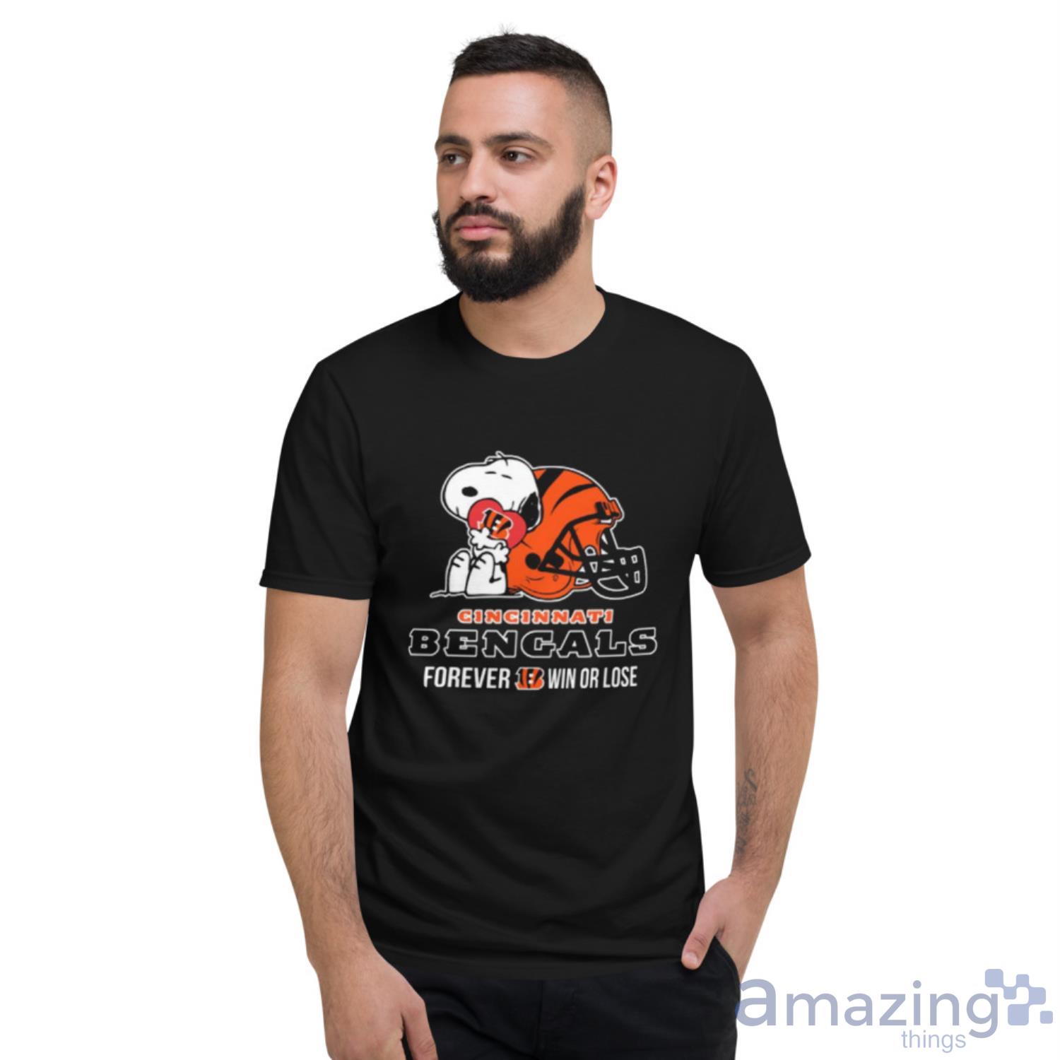 Cincinnati Bengals NFL Football Snoopy Woodstock The Peanuts Movie Youth  T-Shirt