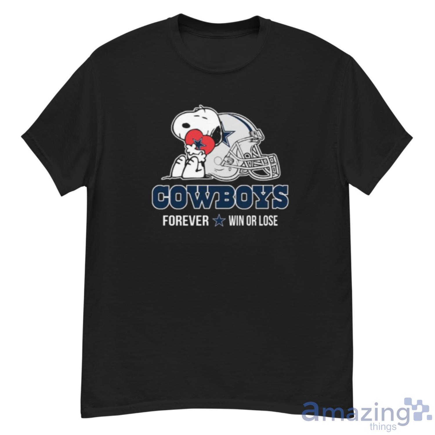 Dallas Cowboys NFL Football The Peanuts Movie Adorable Snoopy T