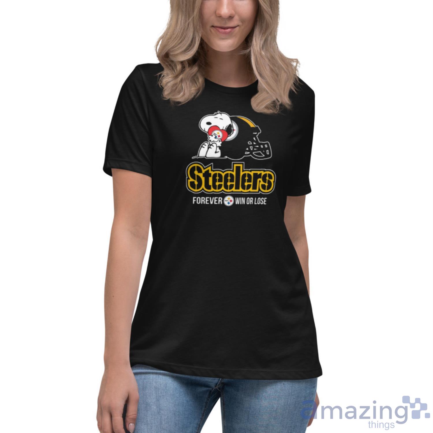 Pittsburgh Steelers Cute Snoopy 3D Shirt