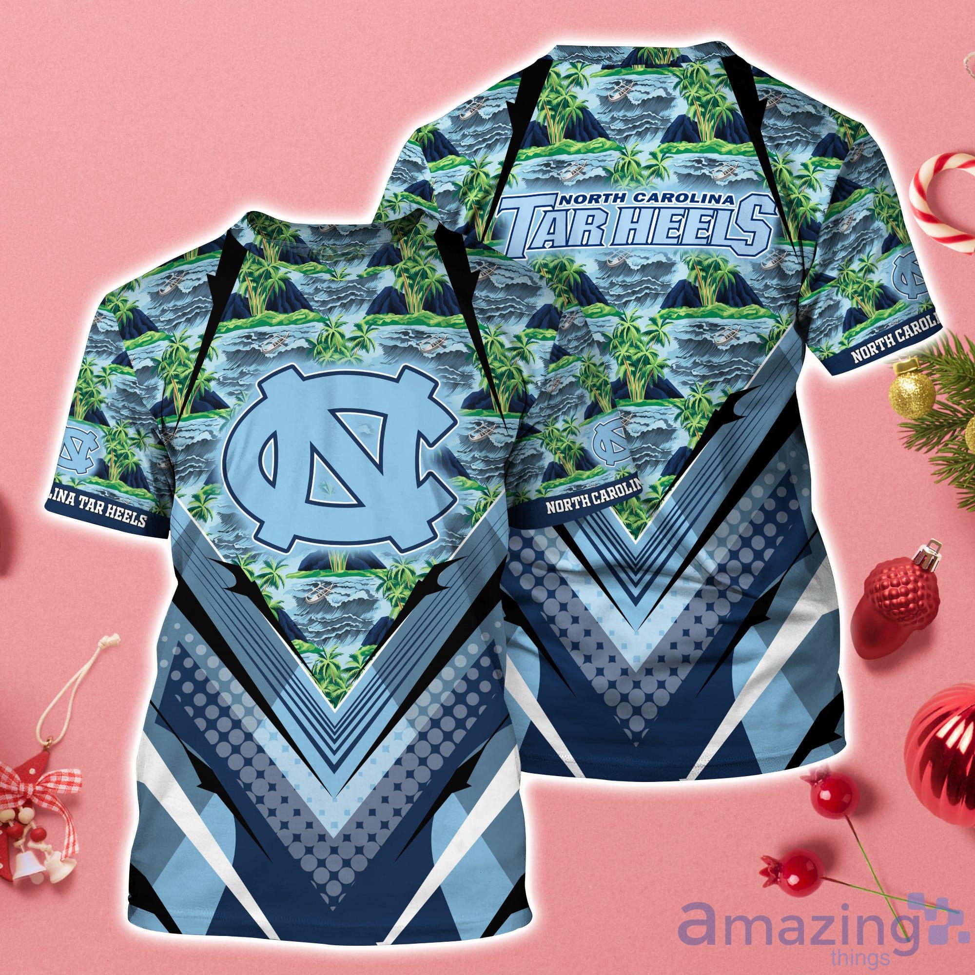 North Carolina Tar Heels Sport Team 3D T-Shirt For Fans Product Photo 1