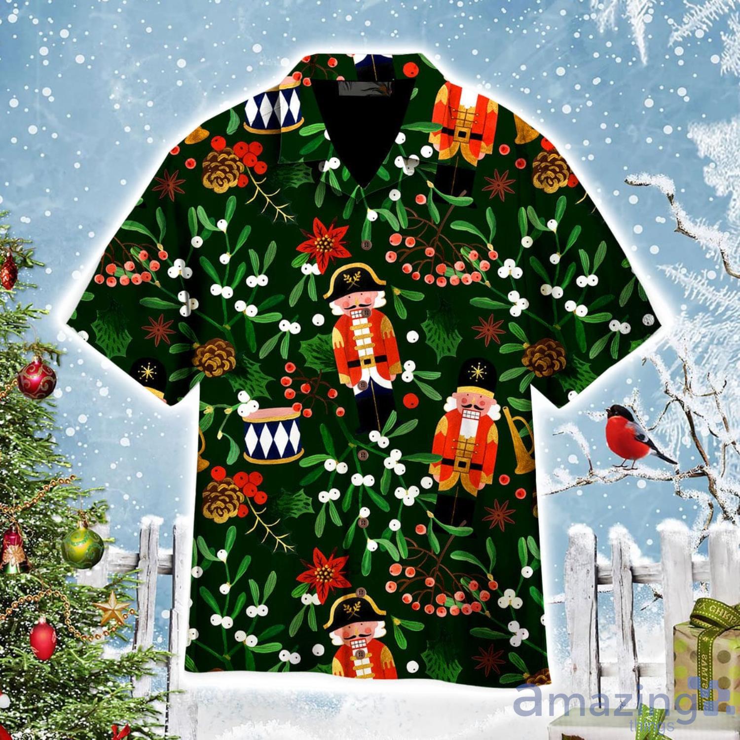 Nutcrackers You And Me We Got This Christmas Night Pattern Aloha Cute Christmas Gift Cute Christmas Gift Hawaiian Shirt Product Photo 1