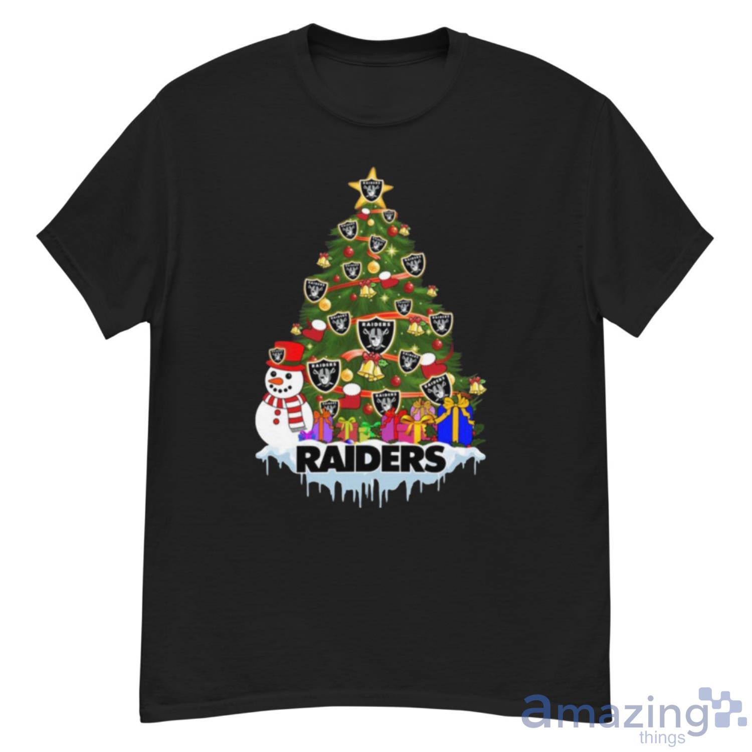 Oakland Raiders Merry Christmas to all and to all a Raider shirt