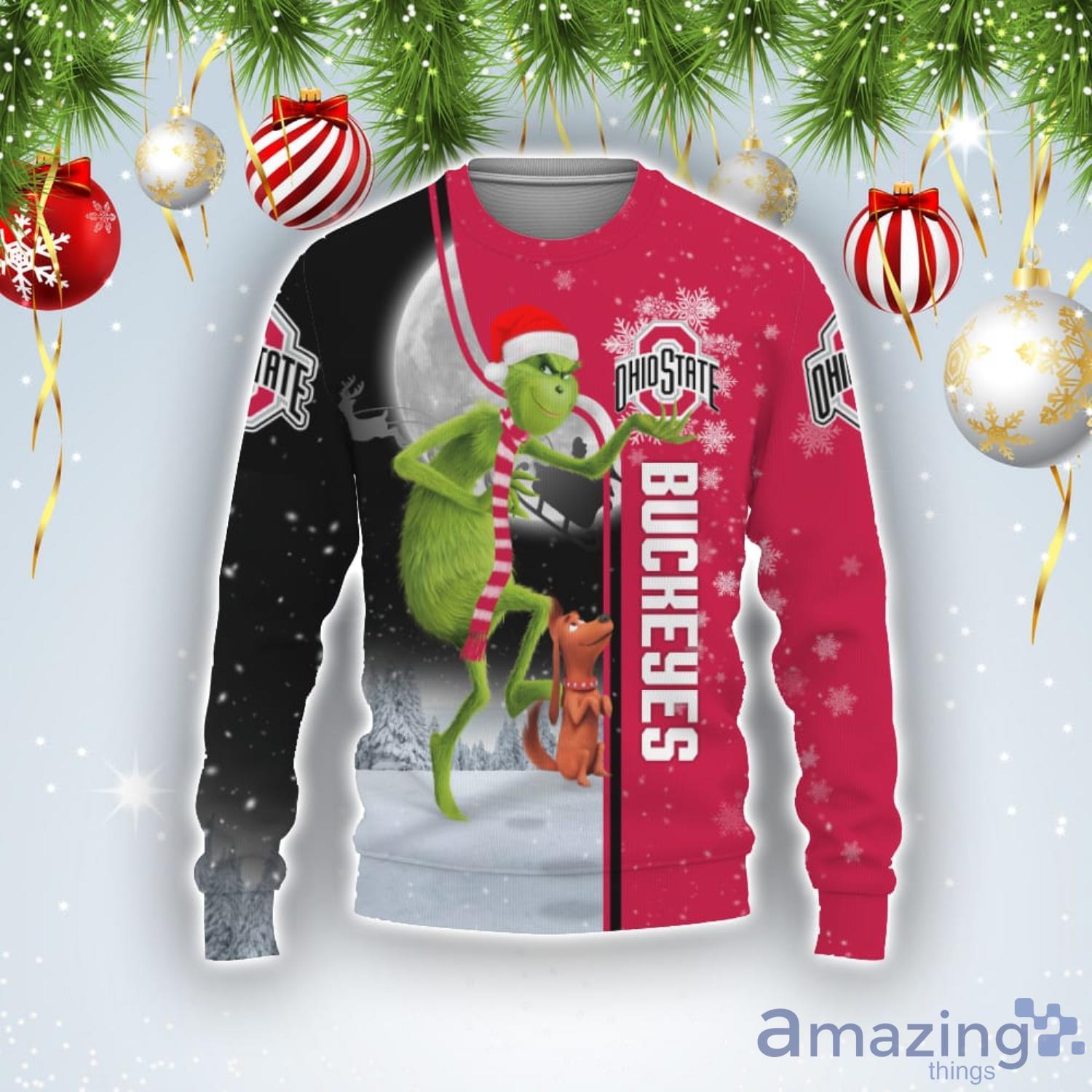 Ohio state buckeyes 2024 ugly christmas sweater