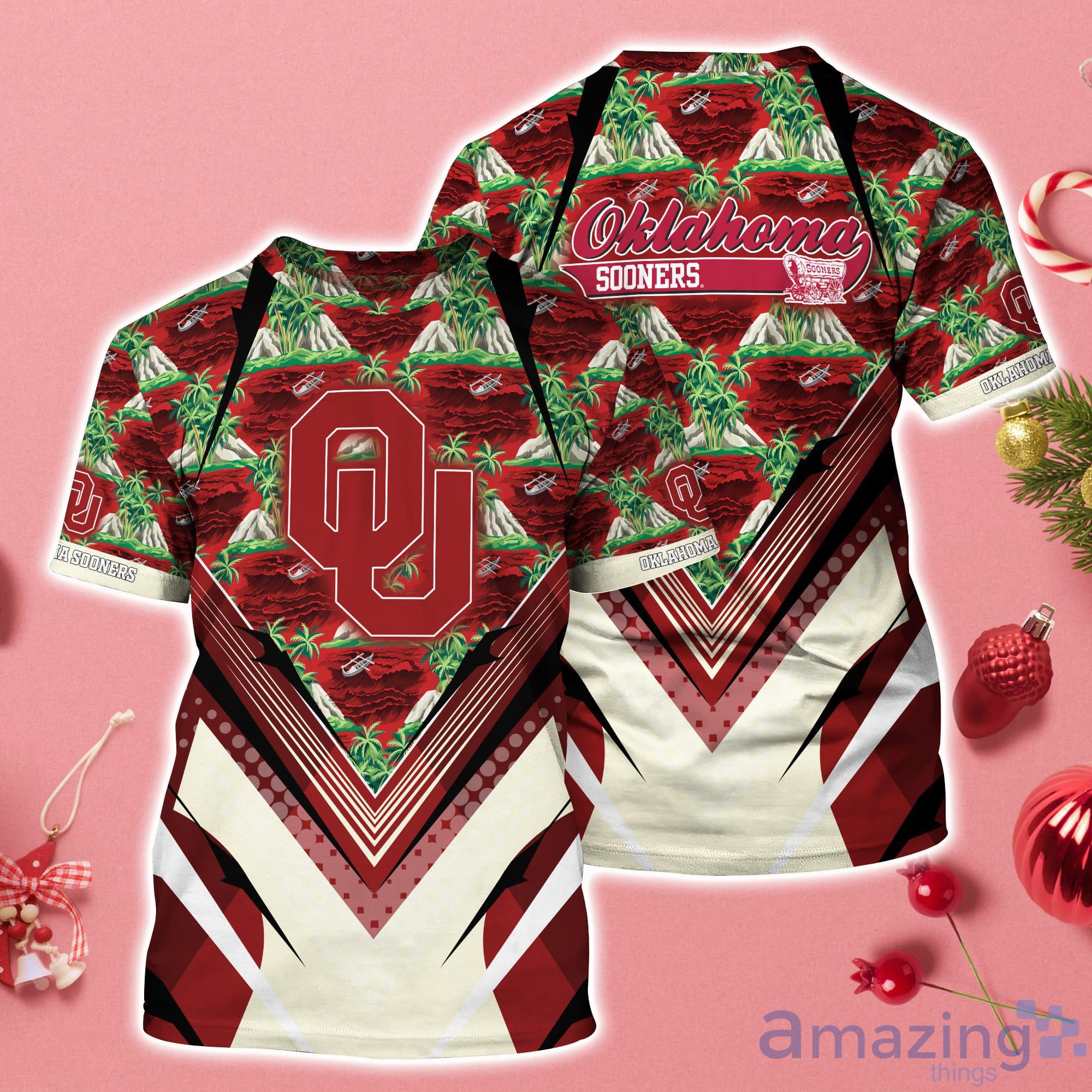 Oklahoma Sooners Sport Team 3D T-Shirt For Fans Product Photo 1