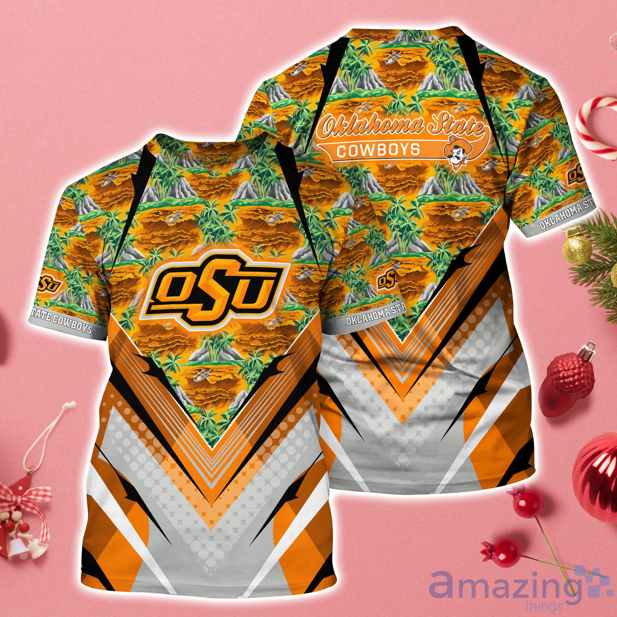 Oklahoma State Cowboys Sport Team 3D T-Shirt For Fans Product Photo 1