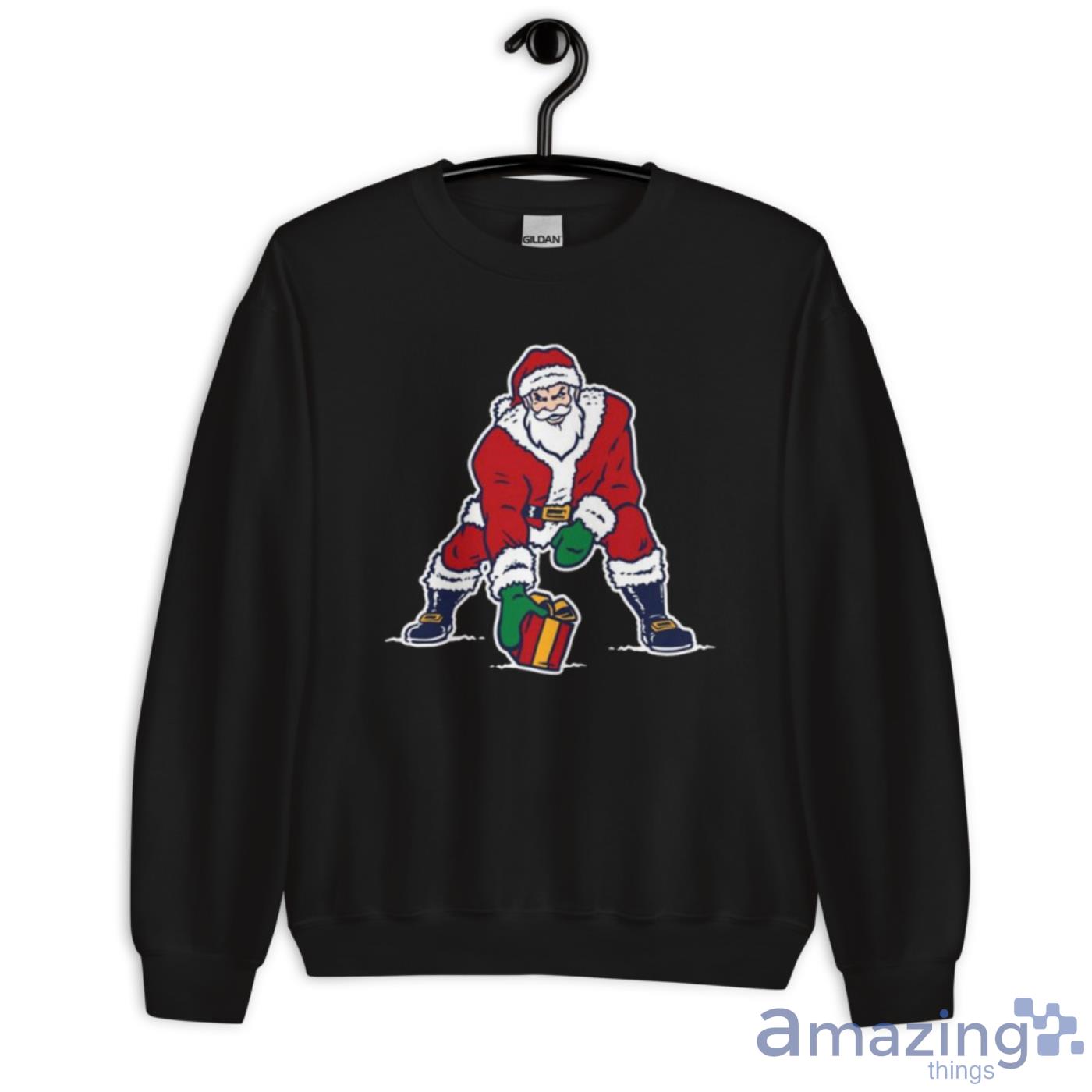 Old School Patriots Santa Logo Shirt