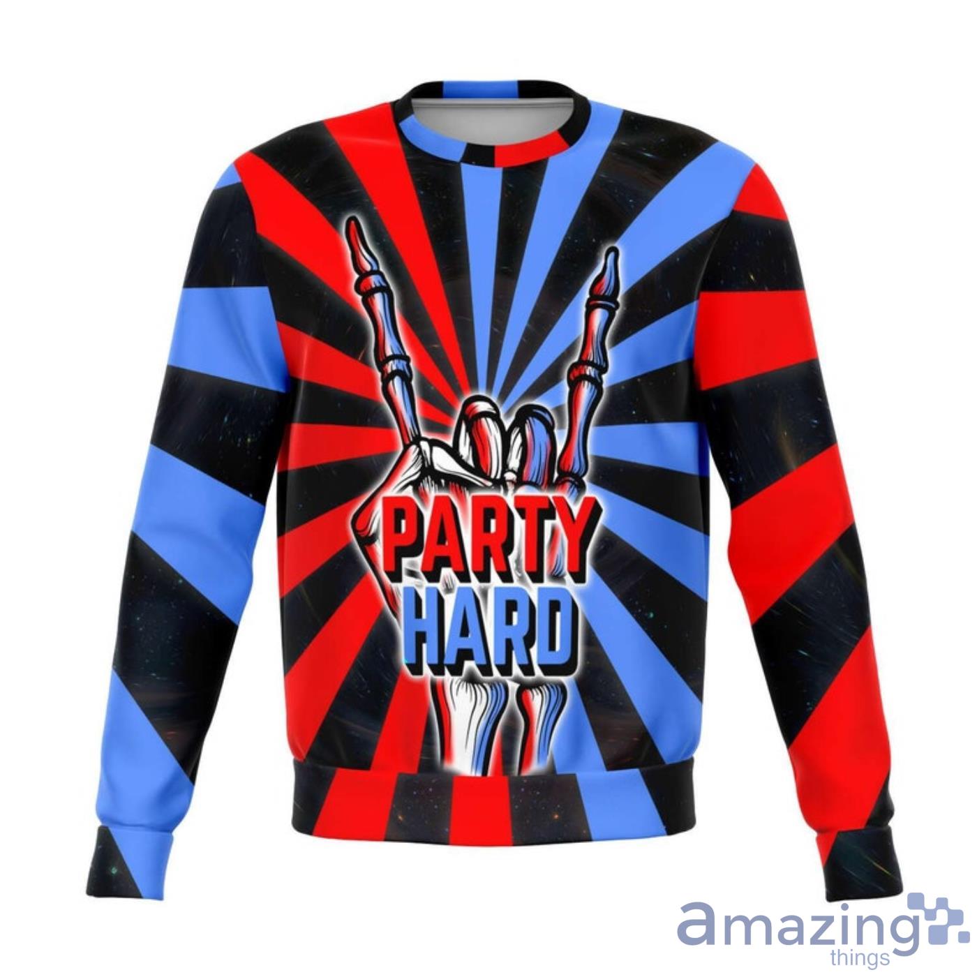 Party Propaganda 3D Unisex Sweater Product Photo 1