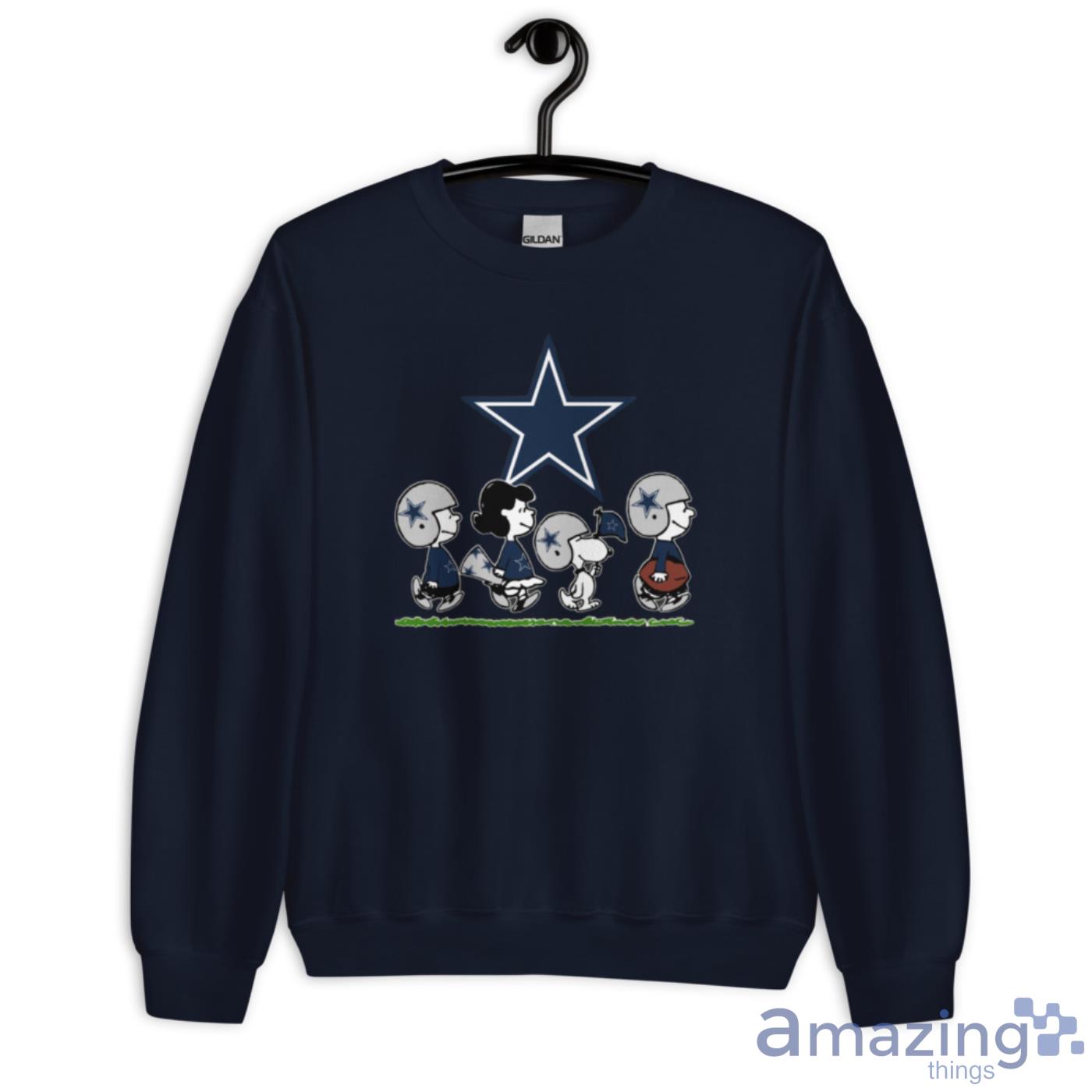 NFL Team Apparel Youth Dallas Cowboys Cheerleader Navy T-Shirt