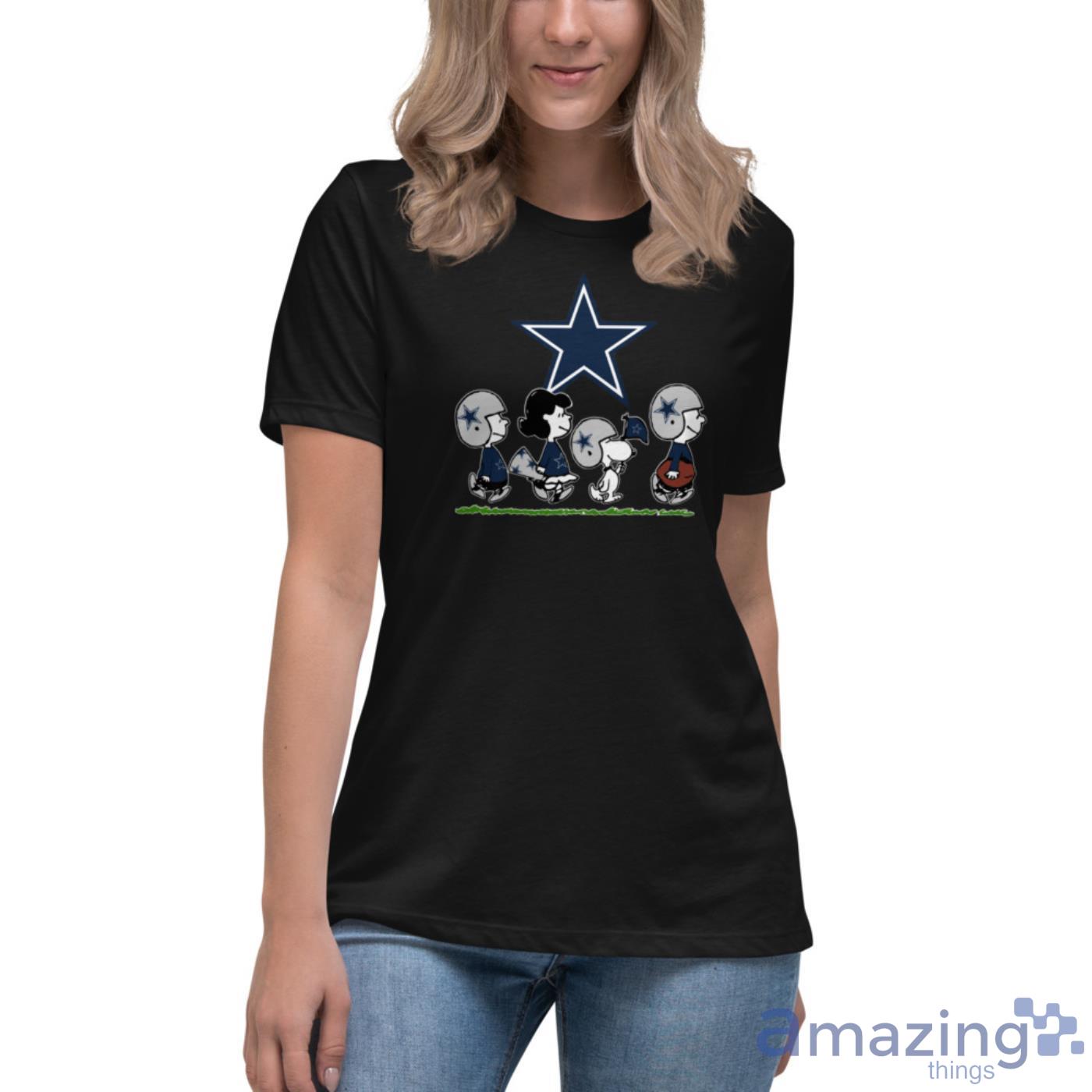 Peanuts Snoopy Football Team Cheer For The Dallas Cowboys Shirt -  High-Quality Printed Brand